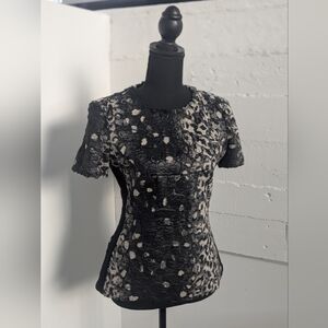 BCBGMazAzria Textured Top